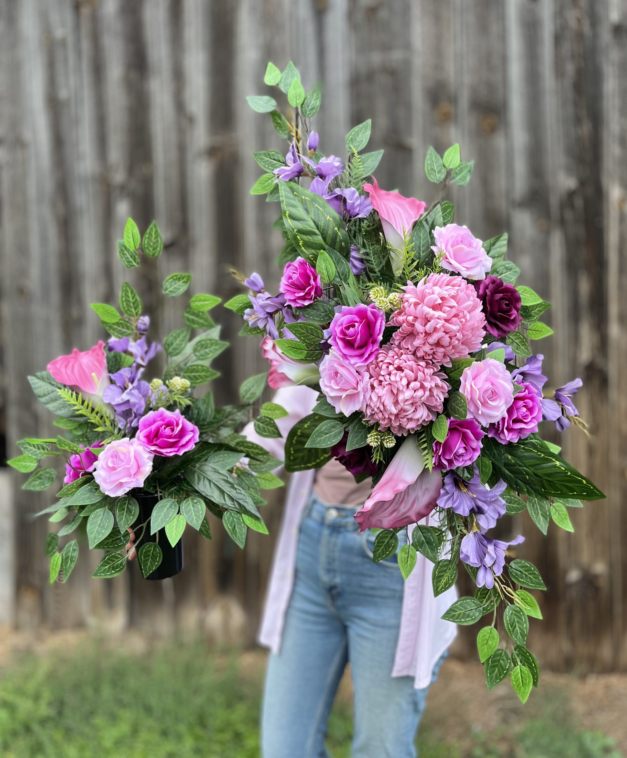 Stroik na cmentarz, pomnik, WRZOSOWY SZEPT, XXL