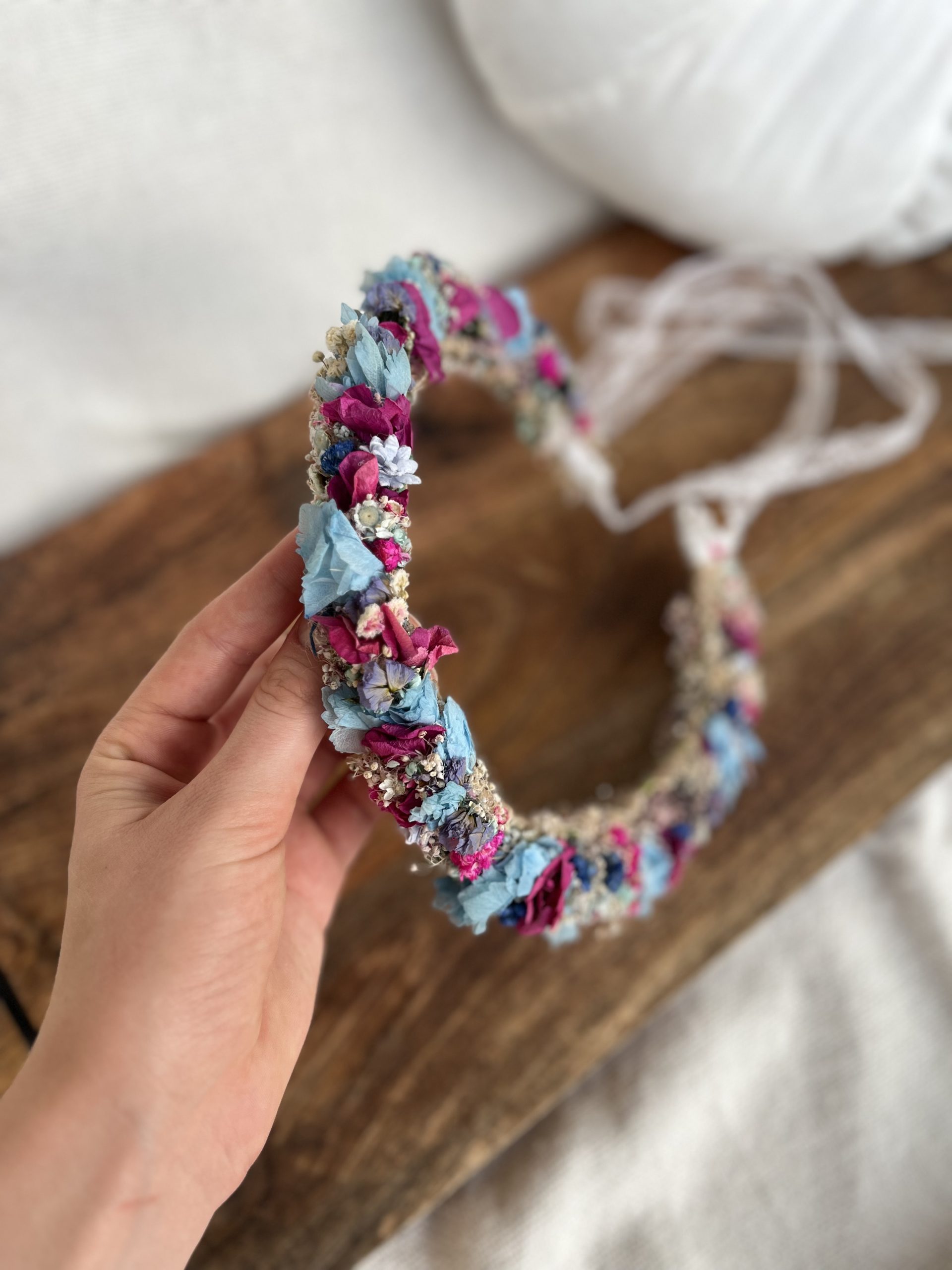 Ślubny wianek na głowę – Wianek Miliona Kwiatów