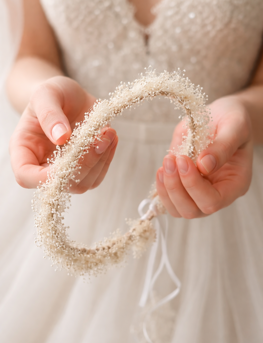 ZESTAW ŚLUBNY Standard preparowany- Gipsówka i Eukaliptus