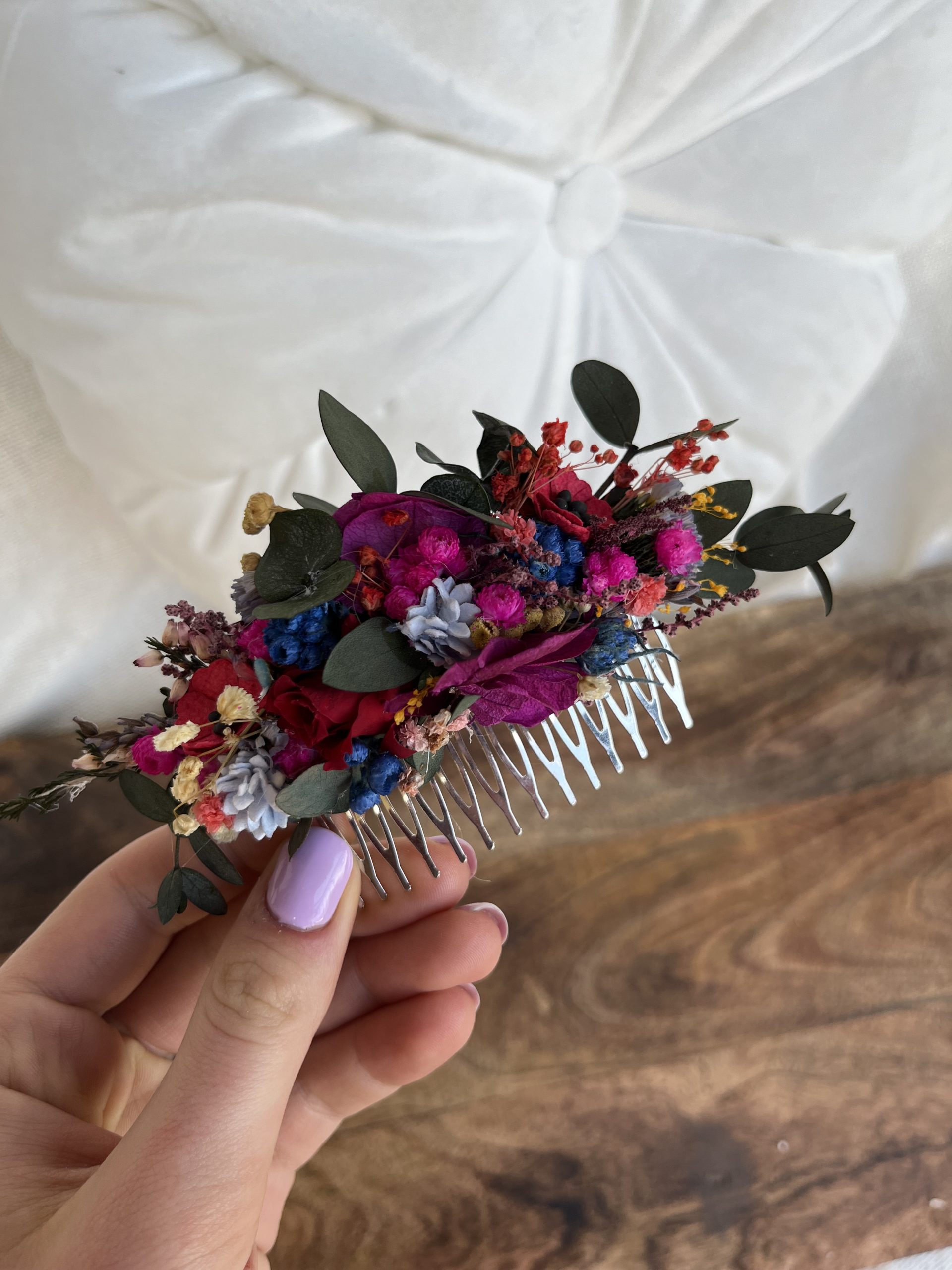 Grzebyk do włosów – Letni Ogród, S/M