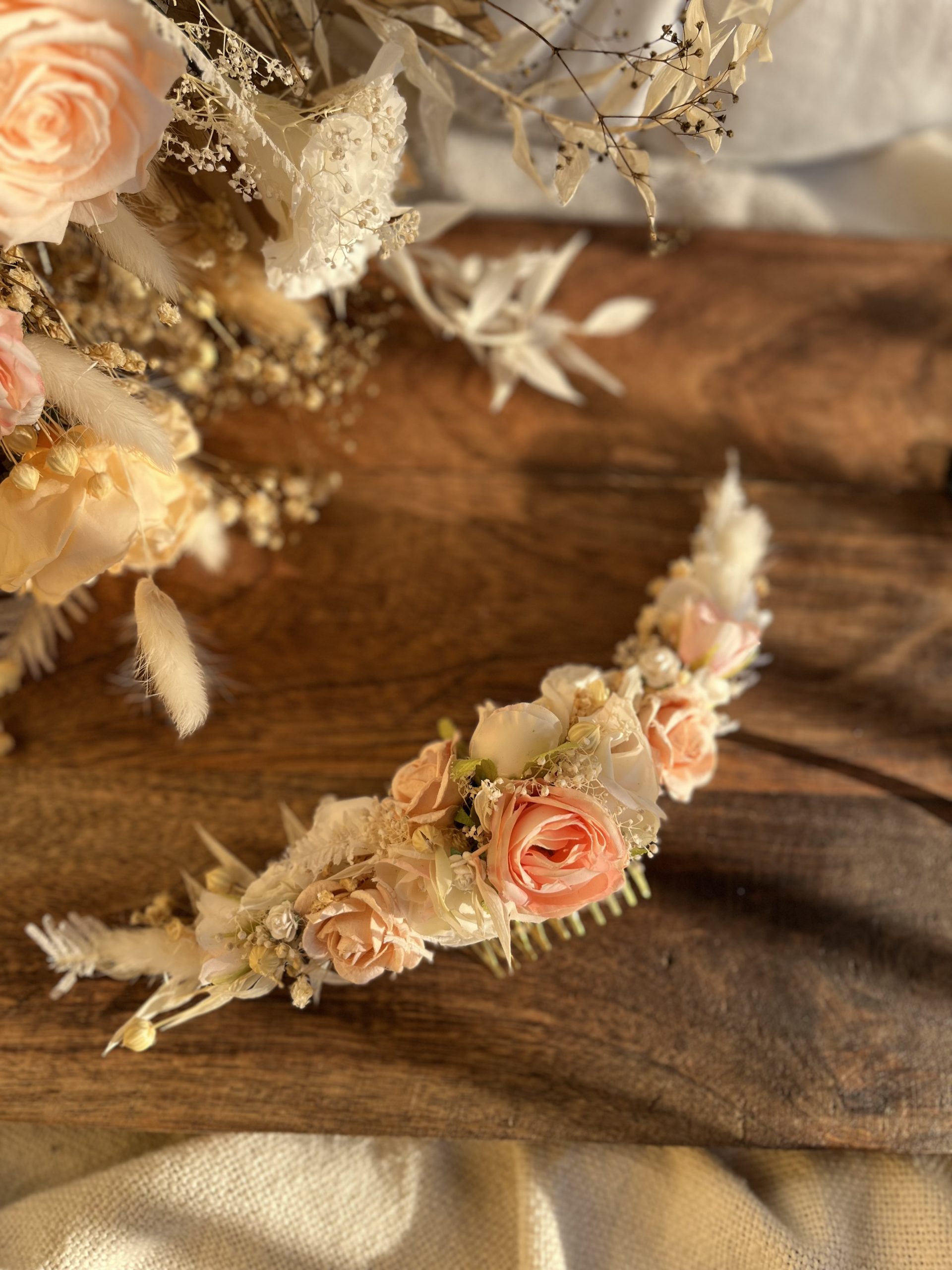 Półwianek do Włosów  – Brzoskwiniowe Płatki