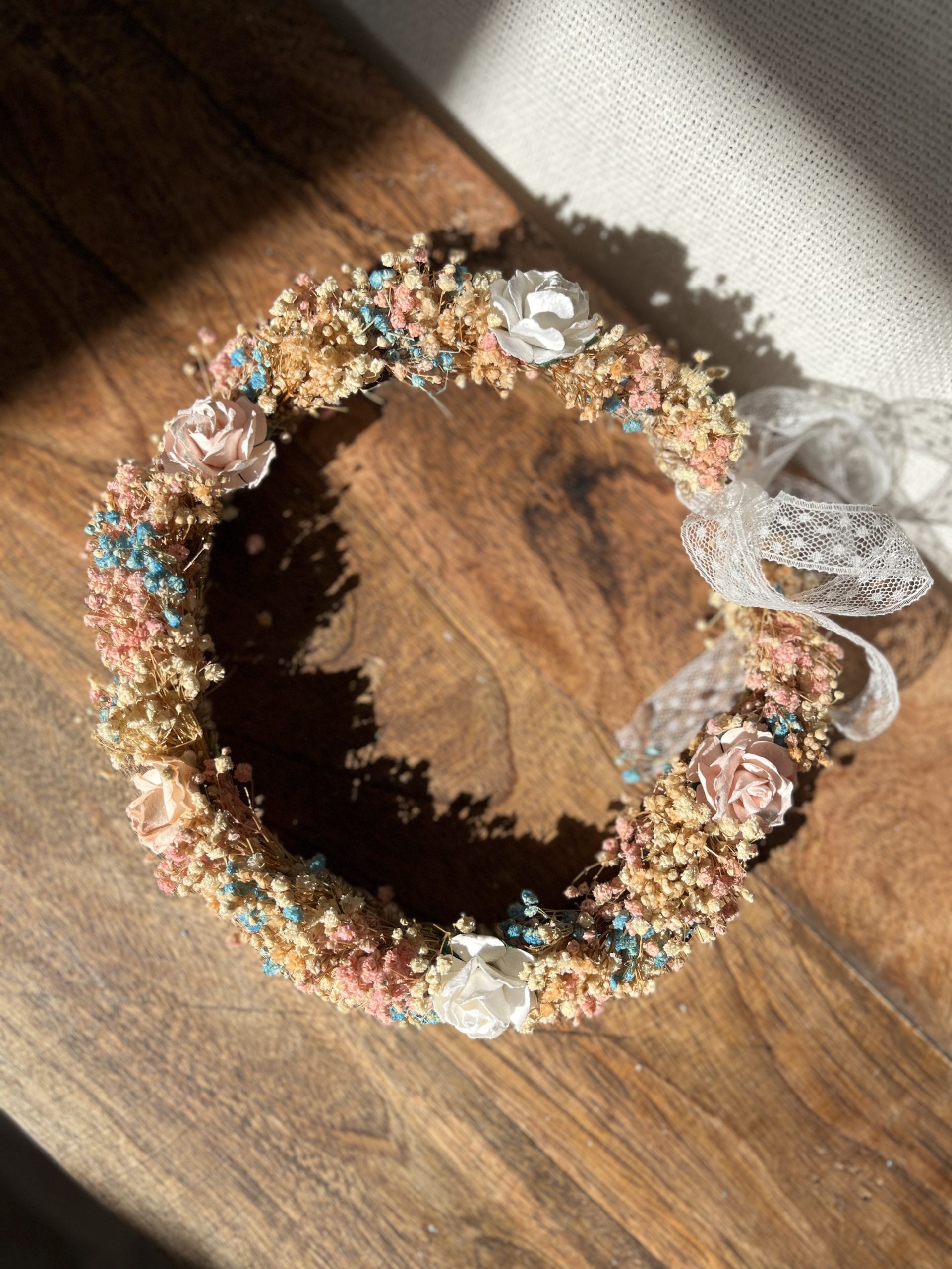 Wianek Ślubny – Kwiatowy Promień Słońca